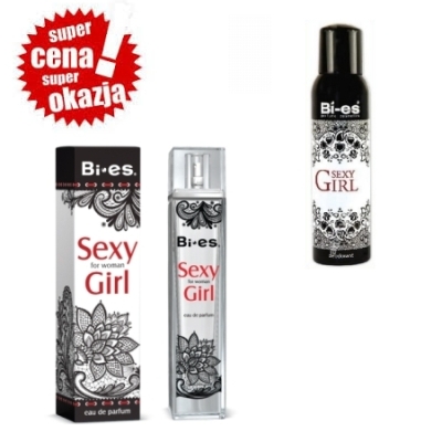 Bi Es Sexy Girl - zestaw promocyjny, woda perfumowana, dezodorant