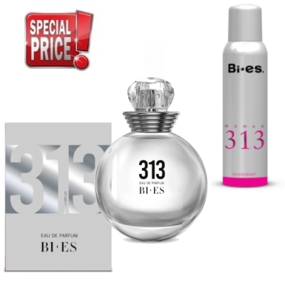Bi Es 313 Woman - zestaw promocyjny, woda perfumowana, dezodorant