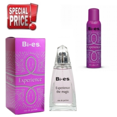 Bi Es Experience The Magic - zestaw promocyjny, woda perfumowana, dezodorant