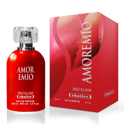 Chatler Amoremio Red Elixir - zestaw promocyjny, woda perfumowana 100 ml, woda perfumowana 30 ml