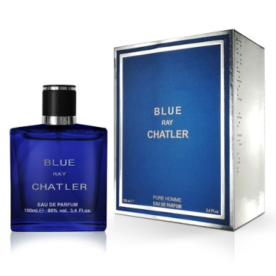 Chatler Blue Ray - zestaw promocyjny, woda perfumowana 100 ml, woda perfumowana 30 ml