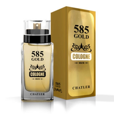 Chatler 585 Gold Cologne Men - woda toaletowa 75 ml