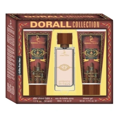 Dorall Cuban Dream - zestaw prezentowy dla mężczyzn, woda toaletowa 30 ml, balsam po goleniu 50 ml, żel pod prysznic 50 ml