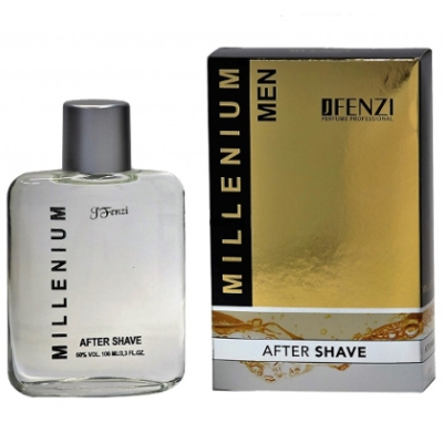 JFenzi Millenium Men - zestaw promocyjny dla mężczyzn, woda perfumowana 100 ml, woda po goleniu 100 ml