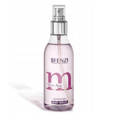 JFenzi Desso Mon Amie Women - zestaw promocyjny dla kobiet, woda perfumowana 100 ml, perfumowana mgiełka do ciała [body splash] 200 ml