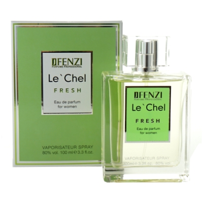 JFenzi Le Chel Fresh  - zestaw promocyjny dla kobiet, woda perfumowana 100 ml, perfumowana mgiełka do ciała [body splash] 200 ml