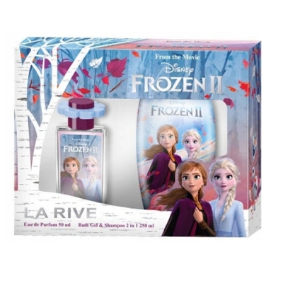 La Rive Disney Frozen II - zestaw, woda perfumowana, żel pod prysznic