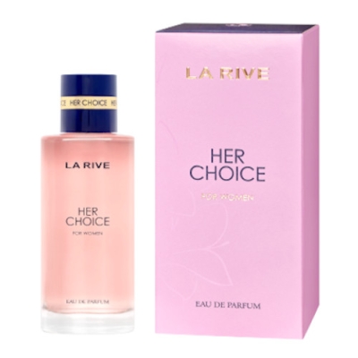 La Rive Her Choice - zestaw promocyjny, woda perfumowana, dezodorant