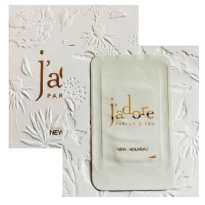 Dior J'adore Parfum d'Eau - woda perfumowana damska Próbka Saszetka 0,1 ml
