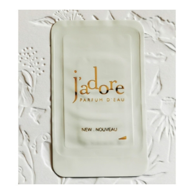 Dior J'adore Parfum d'Eau - woda perfumowana damska Próbka Saszetka 0,1 ml