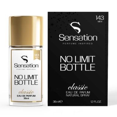 Sensation 143 No Limit Bottle - męska woda perfumowana 36 ml