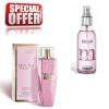 JFenzi Desso Mon Amie Women - zestaw promocyjny dla kobiet, woda perfumowana 100 ml, perfumowana mgiełka do ciała [body splash] 200 ml