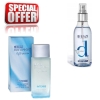 JFenzi Day & Night Light Intense Women - zestaw promocyjny dla kobiet, woda perfumowana 100 ml, perfumowana mgiełka do ciała [body splash] 200 ml