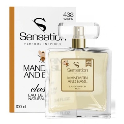 Sensation 438 Mandarin and Basil - odpowiednik perfum Guerlain Aqua Allegoria Basilic, woda perfumowana 100 ml