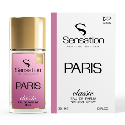 Sensation 122 Paris - odpowiednik perfum Yves Saint Laurent Mon Paris, woda perfumowana dla kobiet 36 ml