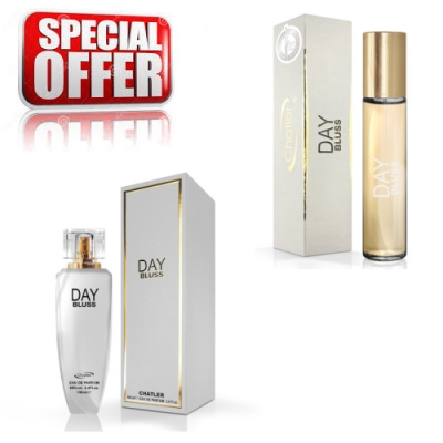 Chatler Bluss Day - zestaw promocyjny, woda perfumowana 100 ml, woda perfumowana 30 ml
