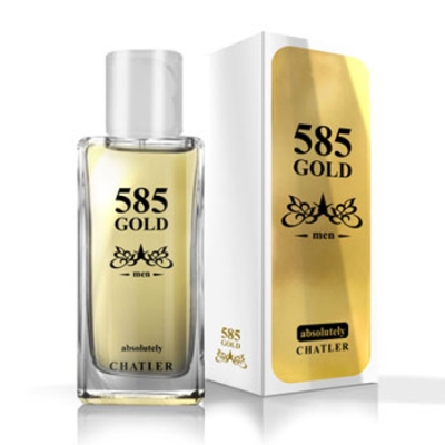 Chatler 585 Gold Absolutely Men - woda toaletowa 75 ml