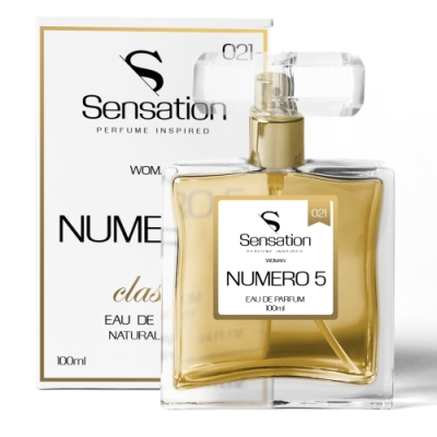 Sensation 021 Numero 5 - odpowiednik perfum Chanel No.5, woda perfumowana 100 ml
