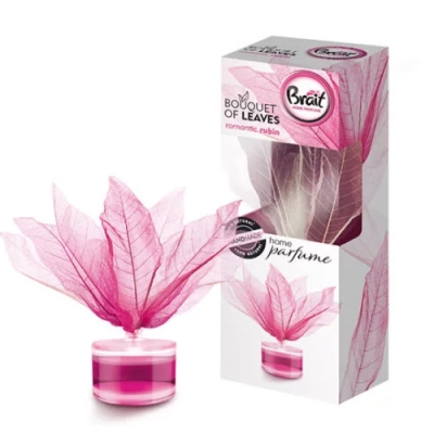Brait Romantic Ruby - Odświeżacz powietrza, Pachnący listek dekoracyjny, 50 ml