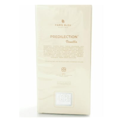 Predilection Vanilla THE ESSENTIALS Paris Bleu - woda perfumowana dla kobiet 100 ml