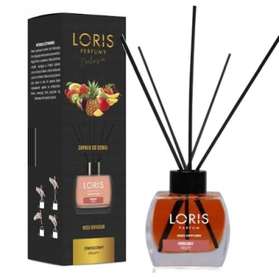 Loris Owocowy - Patyczki zapachowe, Zapach do domu 120 ml
