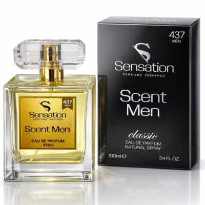 Sensation 437 Scent Man - odpowiednik perfum Boss The Scent Him, woda perfumowana 100 ml