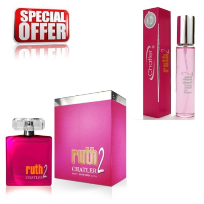 Chatler Ruth 2 - damski zestaw promocyjny, woda perfumowana 100 ml, woda perfumowana 30 ml