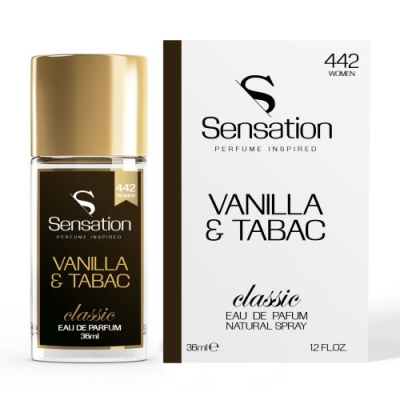 Sensation 442 Vanilla & Tabac - odpowiednik perfum Tom Ford Tobacco Vanille, woda perfumowana dla kobiet 36 ml