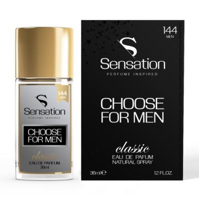 Sensation 144 Choose For Men - odpowiednik perfum Jimmy Choo Man, woda perfumowana 36 ml