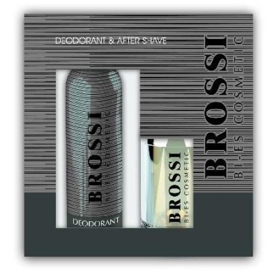 Bi Es Brossi Men - zestaw, dezodorant, woda po goleniu