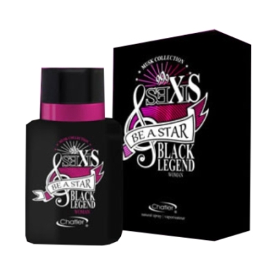 Chatler Be A Star Black Legend Woman - woda toaletowa 100 ml