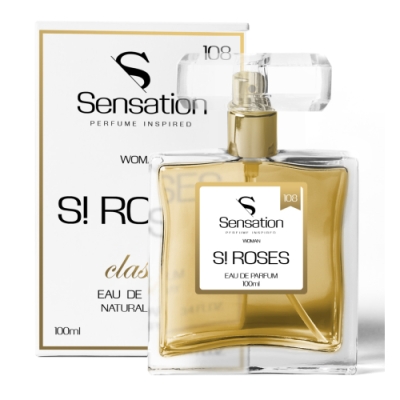Sensation 108 S! Roses - odpowiednik perfum Armani Si Rose, woda perfumowana 100 ml
